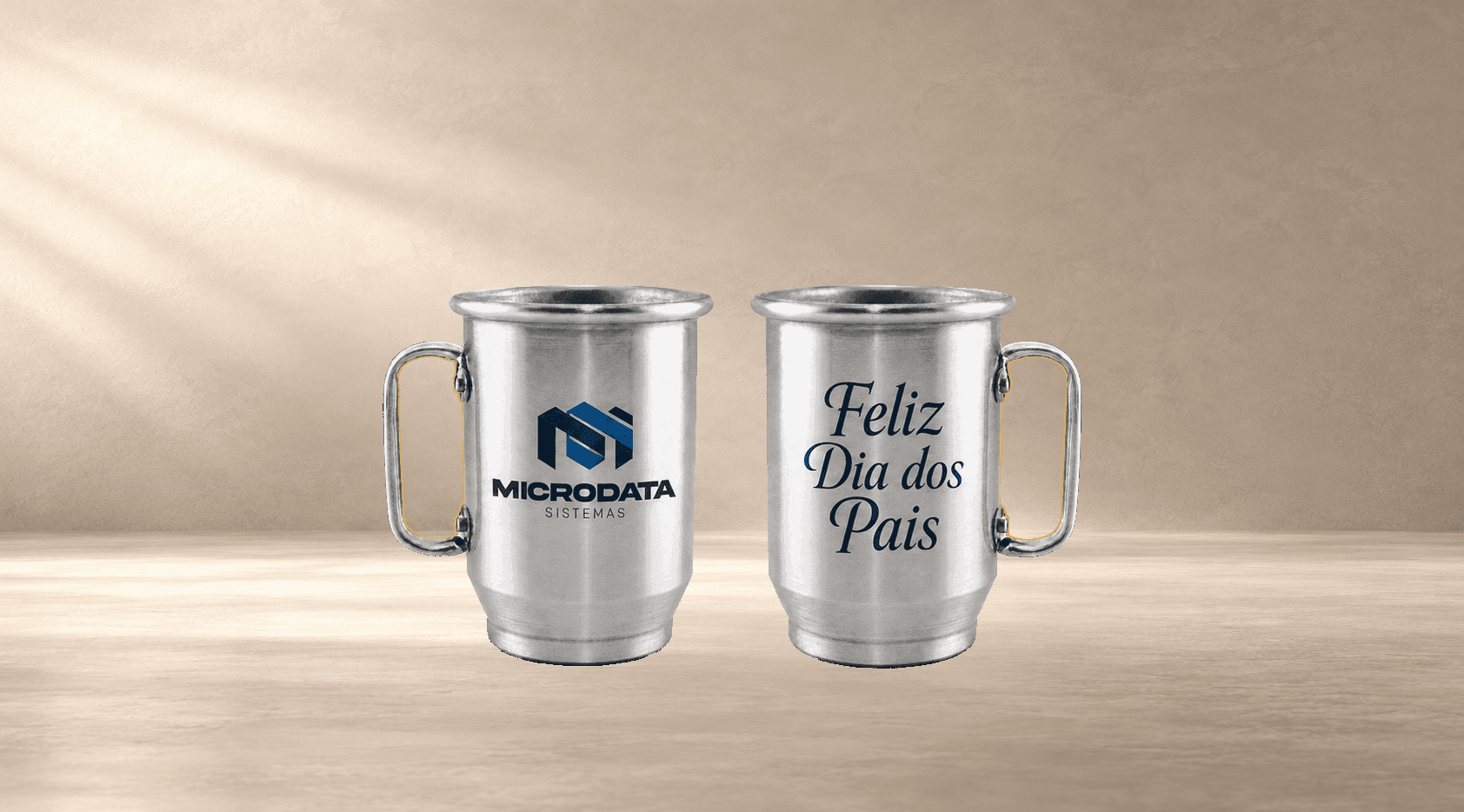 Caneca de Alumínio Personalizada